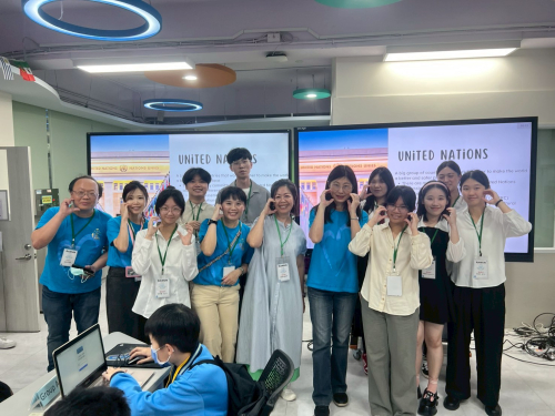 「2025普台高中受邀協辦台北市仁愛國中模擬聯合國會議」 活動報導